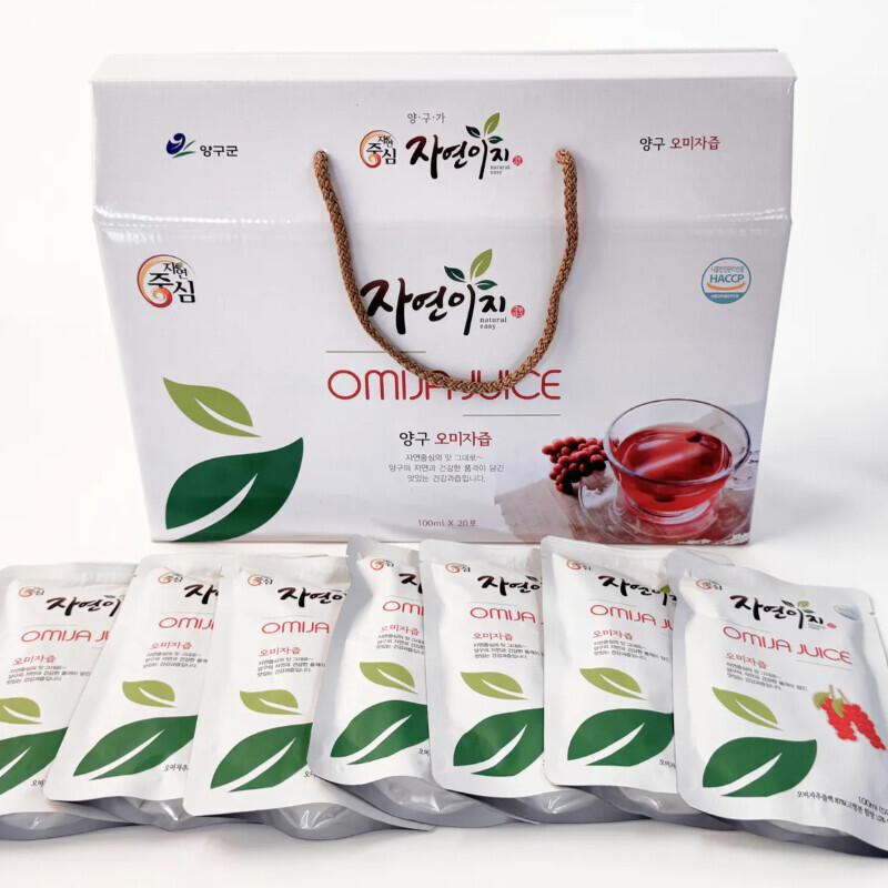 오미자 먹는 사람들,오미자 먹는 사람들 -양구 오미자즙 100ml 20포 / 50포