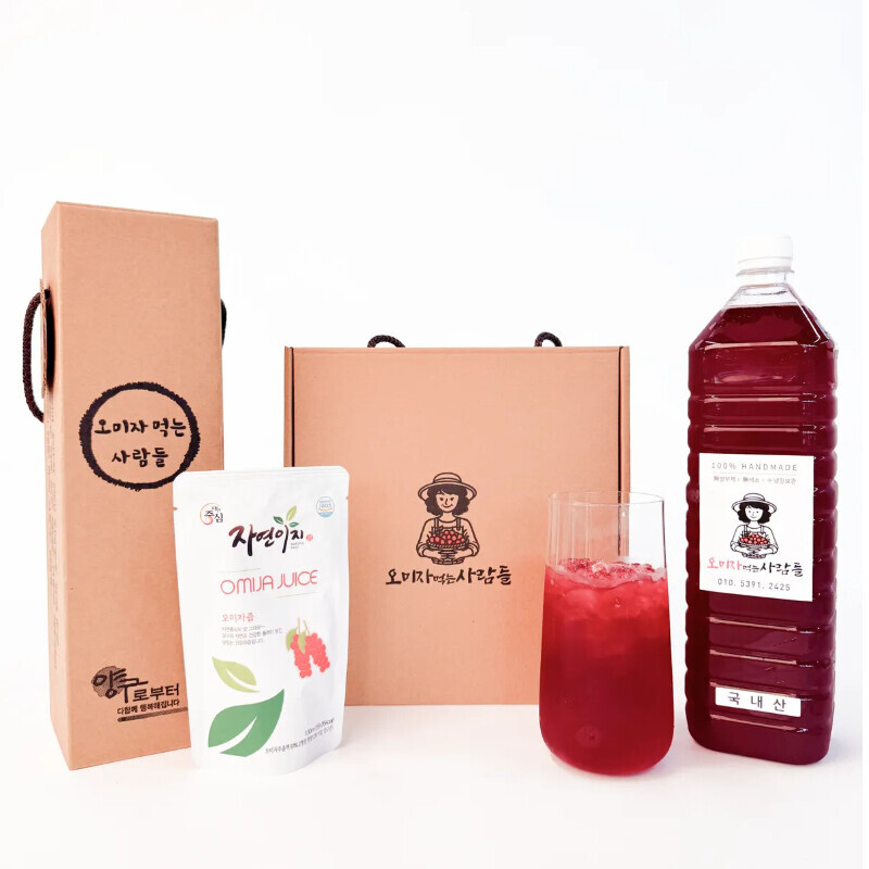 오미자 먹는 사람들,오미자 먹는 사람들 -양구 오미자즙 100ml 20포 / 50포