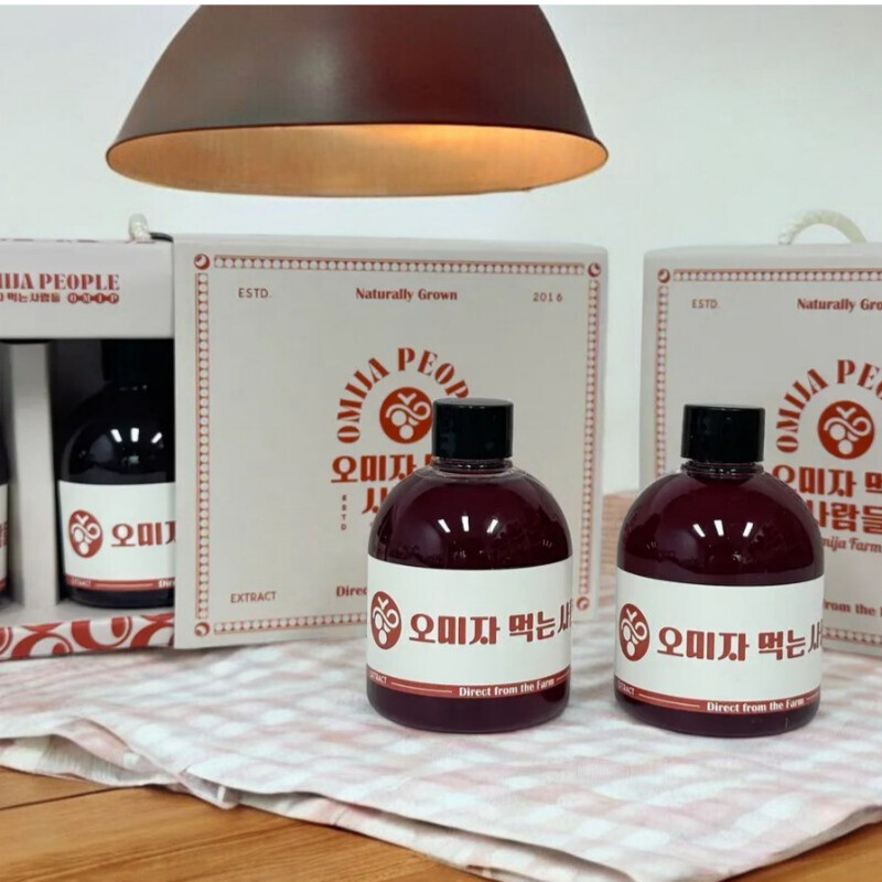 오미자 먹는 사람들,오미자 먹는 사람들 - 양구 오미자청 150ml * 2병 선물세트